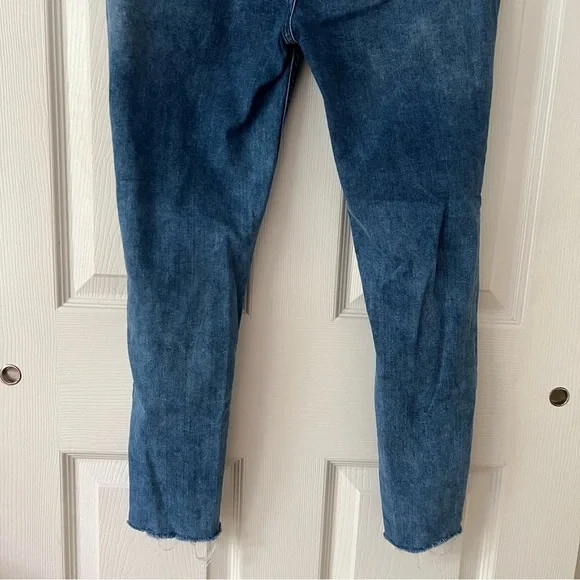 2/$15 Free People Womens Skinny Jeans Pants size W30S CutOut Distressed Denim - Picture 10 of 16